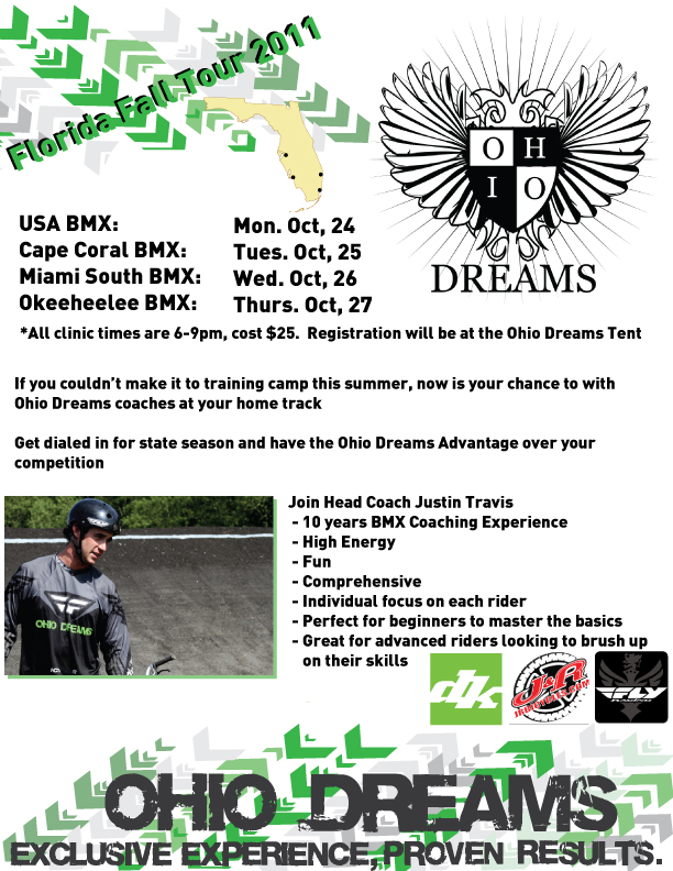 Ohio Dreams BMX Clinic Tour
